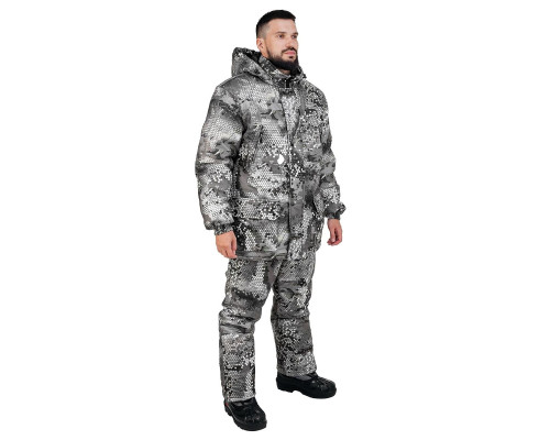 Костюм охотника зимний Ballistic, цв.кобра серая р.44-46/170-176 Nisus Костюм охотника зимний Ballistic, цв.кобра серая р.44-46/170-176 Nisus