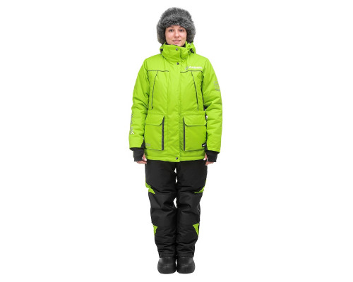 Костюм зимний ZABAVA 8/8 К, лайм/черный, до -30С, р.4XL (T-ZA-4XL-56/170-L) Helios Костюм зимний ZABAVA 8/8 К, лайм/черный, до -30С, р.4XL (T-ZA-4XL-56/170-L) Helios