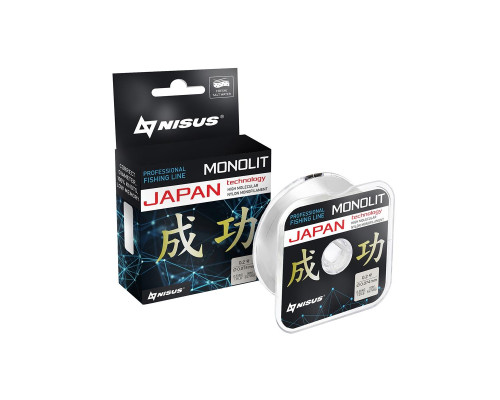 Леска MONOLIT 0,074mm/50m Nylon Transparent (N-MO-0.074-50) Nisus Леска MONOLIT 0,074mm/50m Nylon Transparent (N-MO-0.074-50) Nisus