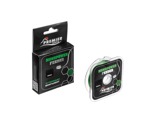 Леска MONOPOWER FEEDER 0,20mm/100m Green Nylon (PR-MF-G-020-100) Premier Fishing Леска MONOPOWER FEEDER 0,20mm/100m Green Nylon (PR-MF-G-020-100) Premier Fishing