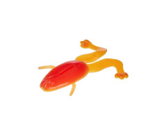 Лягушка Crazy Frog 3,55"/9,0 см Orange & Yellow 4шт. (HS-23-015) Helios