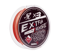 Шнур Extrasense X3 PE Red 92m 3.0/40LB 0.28mm (HS-ES-X3-3/40LB) Helios