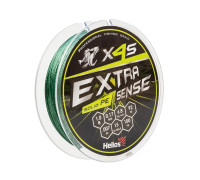 Шнур Extrasense X4S PE Green 92m 1.0/15LB 0.17mm (HS-ES-X4S-1/15LB) Helios