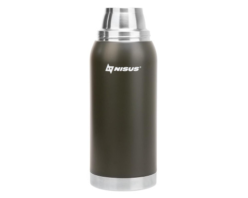 Термос (N-TM-039-K) 1000ML (2 крышки-кружки) Nisus Термос (N-TM-039-K) 1000ML (2 крышки-кружки) Nisus