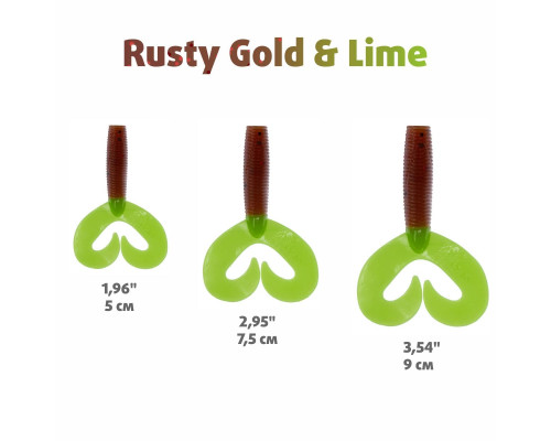 Твистер Credo Double Tail 2,95 Твистер Credo Double Tail 2,95