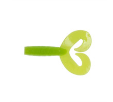 Твистер Credo Double Tail 3,54"/9 см Lime 5шт. (HS-28-008) Helios