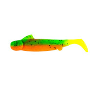 Виброхвост Jap 3,15"/8 см Pepper Green & Orange LT 7шт. (HS-32-032) Helios