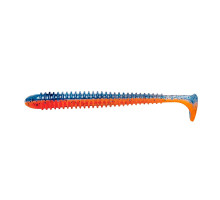 Виброхвост Liny Catcher 2,35"/6 см Star Blue & Orange 12шт. (HS-5-044) Helios