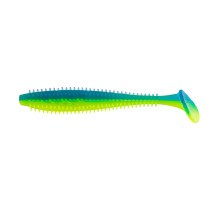 Виброхвост Shaggy 3,35"/8,5 см Blue Lime 5шт. (HS-16-040) Helios