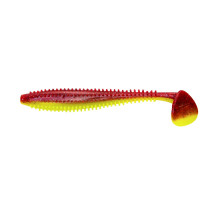 Виброхвост Shaggy 3,35"/8,5 см Red Lemon 5шт. (HS-16-050) Helios