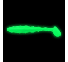 Виброхвост Shaggy 5,12''/13 см Phosphorus 5шт. (HS-18-041) Helios
