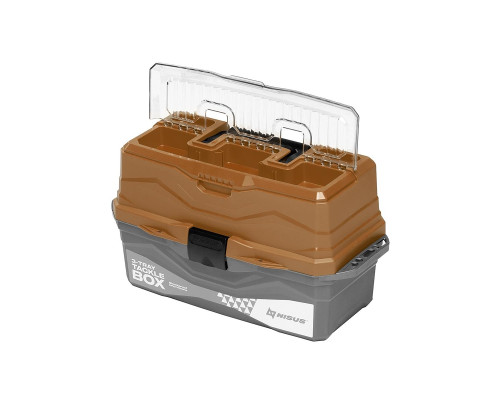 Ящик для снастей Tackle Box трехполочный золотой (N-TB-3-GO) NISUS