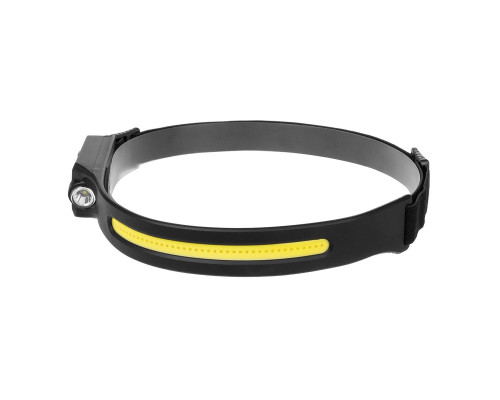 Фонарь налобный сенсорный LED-120 LM, COB-340 LM, IPX4, USB (N-FN-HL65) NISUS PRO Фонарь налобный сенсорный LED-120 LM, COB-340 LM, IPX4, USB (N-FN-HL65) NISUS PRO
