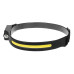 Фонарь налобный сенсорный LED-120 LM, COB-340 LM, IPX4, USB (N-FN-HL65) NISUS PRO