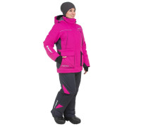Костюм зимний MIRA 15/15 К, фуксия/серый, Шелтер до -40С, р.4XL (T-M-4XL-56-170-F) NISUS