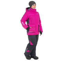 Костюм зимний MIRA 15/15 К, фуксия/серый, Шелтер до -40С, р.4XL (T-M-4XL-56-170-F) NISUS