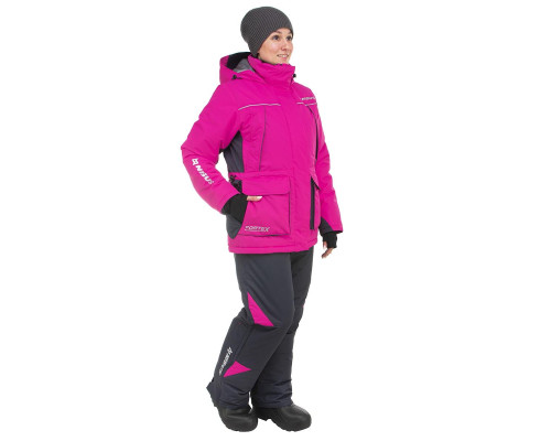 Костюм зимний MIRA 15/15 К, фуксия/серый, Шелтер до -40С, р.4XL (T-M-4XL-56-170-F) NISUS Костюм зимний MIRA 15/15 К, фуксия/серый, Шелтер до -40С, р.4XL (T-M-4XL-56-170-F) NISUS