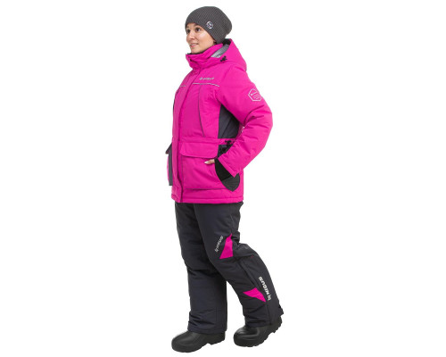 Костюм зимний MIRA 15/15 К, фуксия/серый, Шелтер до -40С, р.4XL (T-M-4XL-56-170-F) NISUS Костюм зимний MIRA 15/15 К, фуксия/серый, Шелтер до -40С, р.4XL (T-M-4XL-56-170-F) NISUS