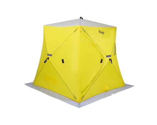 Палатка зимняя PIRAMIDA 2,0х2,0 yellow/gray (PR-ISP-200YG) PREMIER