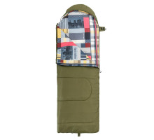 Спальный мешок TRAVEL 400 (210*70) Hollowfiber зелёный (N-SB-H400-210x70) NISUS