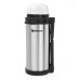 Термос (N-TM-012-G) 1500ML (дополн.пласт.чашка, скл.ручка, ремень) Nisus