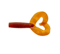 Твистер Credo Double Tail 1,96"/5 см Honey 10шт. (HS-27-043) Helios