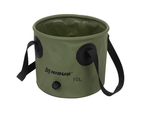 Ведро складное ПВХ 10л (N-82113-10) NISUS Ведро складное ПВХ 10л (N-82113-10) NISUS