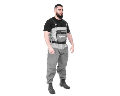 Вейдерсы мембранные River Guide 20000мм/3000г/м2/24ч с сапогами 42 (M) ((N-WB-42M) NISUS Вейдерсы мембранные River Guide 20000мм/3000г/м2/24ч с сапогами 42 (M) ((N-WB-42M) NISUS