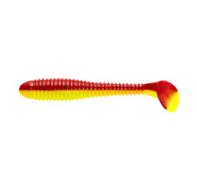 Виброхвост Catcher 3,55"/9 см Red Lemon 5шт. (HS-2-050) Helios