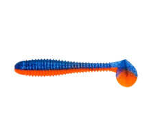 Виброхвост Catcher 3,55"/9 см Star Blue & Orange 5шт. (HS-2-044) Helios