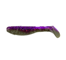 Виброхвост Chubby 3,55"/9 см Fio & Lime 5шт. (HS-4-014) Helios