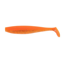 Виброхвост Trofey 5.5"/14см Orange & Sparkles 4шт. (HS-25-022) Helios
