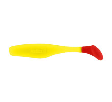 Виброхвост Vigor 3,75"/9.5 см Acid lemon & Red 7шт. (HS-6-029) Helios