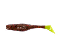 Виброхвост Vigor 3,75"/9.5 см Rusty Gold & Lime 7шт. (HS-6-017) Helios