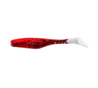 Виброхвост несъедоб. Vigor 3,75"/9.5 см Red Sparkles WT 100шт. (HS-6-034-N) Helios