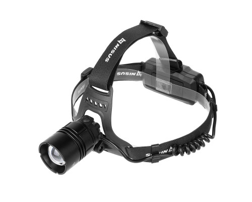 Фонарь налобный 1950 LM, IP32, USB (N-FN-HL08) NISUS PRO Фонарь налобный 1950 LM, IP32, USB (N-FN-HL08) NISUS PRO