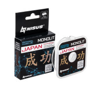 Леска MONOLIT 0,105mm/50m Nylon Transparent (N-MO-0.105-50) Nisus