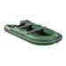 Лодка Алтай А340 зеленый, надувное дно Тонар