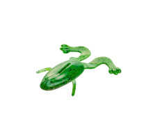Лягушка Crazy Frog 3,55"/9,0 см Green Peas 4шт. (HS-23-051) Helios