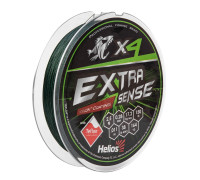Шнур Extrasense X4 PE Green 150m 2.5/38LB 0.28mm (HS-ES-X4-2.5/38LB) Helios