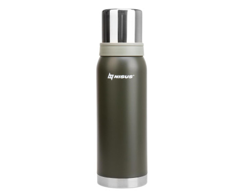 Термос (N-TM-040-K) 1200ML (2 крышки-кружки) Nisus Термос (N-TM-040-K) 1200ML (2 крышки-кружки) Nisus