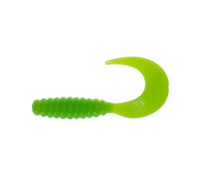 Твистер Credo 2,35"/6,0 см Lime 7шт. (HS-10-008) Helios