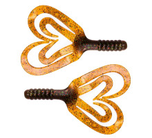 Твистер Credo Four Tail 3,35"/8,5 см Star Oil 10шт. (HS-20-042) Helios