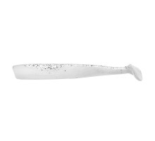 Виброхвост Chebak 3,15"/8 см White & Sparkles 7шт. (HS-3-002) Helios