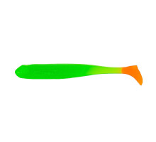 Виброхвост Jumbo 4,95"/12.5 см Lime & Orange 5шт. (HS-7-020) Helios