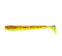 Виброхвост Liny Catcher 2,35"/6 см Golden Lime 12шт. (HS-5-048) Helios