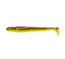 Виброхвост Minoga 3,75"/9.5 см Golden Lime 5шт. (HS-17-048) Helios