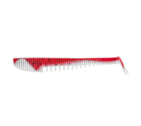 Виброхвост Varuna 4,33"/11см Red & White 7шт. (HS-35-003) Helios