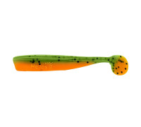 Виброхвост несъедоб. Chebak 3,15"/8 см Pepper Green & Orange 100шт. (HS-3-018-N) Helios