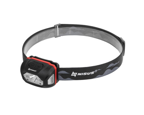 Фонарь налобный 440 LM, IPX6, USB (N-HM1) NISUS PRO Фонарь налобный 440 LM, IPX6, USB (N-HM1) NISUS PRO